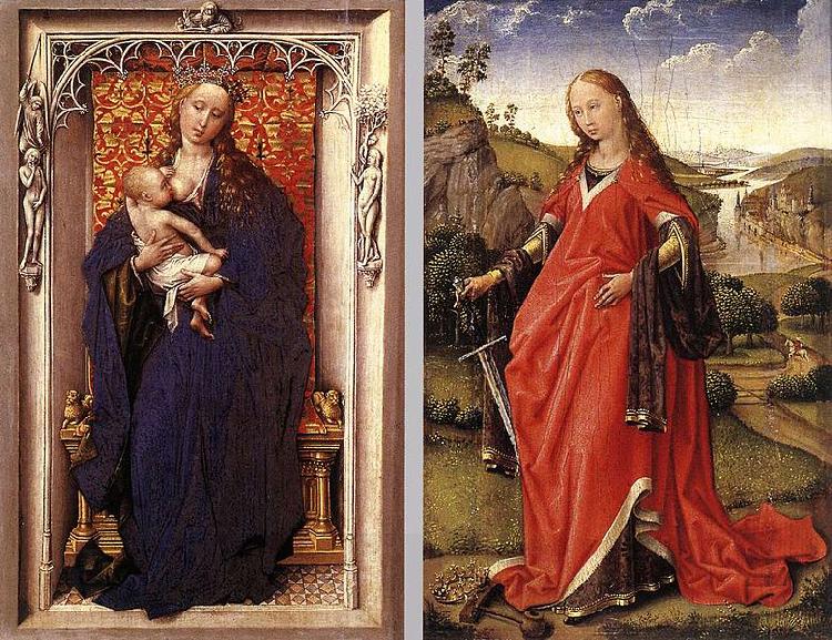 Rogier van der Weyden Diptych China oil painting art